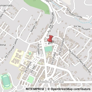 Mappa Via del campo sportivo 35, 97015 Modica, Ragusa (Sicilia)