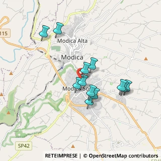 Mappa Via Furio Camillo, 97015 Modica RG, Italia (1.77417)