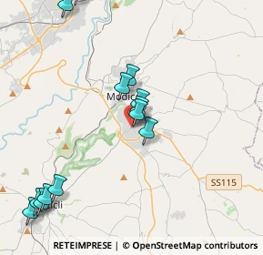 Mappa Via Enzo Baldoni, 97015 Modica RG, Italia (5.72133)