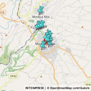Mappa Via Enzo Baldoni, 97015 Modica RG, Italia (1.24727)