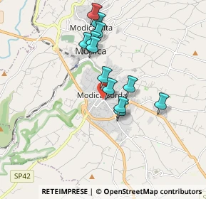 Mappa Via Enzo Baldoni, 97015 Modica RG, Italia (1.72)