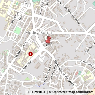 Mappa Via Resistenza Partigiana, 180, 97015 Modica, Ragusa (Sicilia)