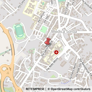 Mappa Via Sacro Cuore, 34, 97015 Modica, Ragusa (Sicilia)