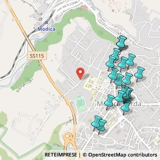 Mappa Via Caitina, 97015 Modica RG, Italia (0.703)