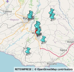Mappa Via Tevere, 97015 Modica RG, Italia (6.34308)