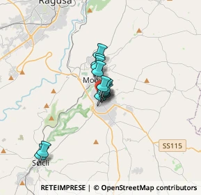 Mappa Via Tevere, 97015 Modica RG, Italia (2.2125)