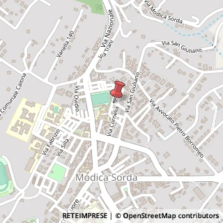 Mappa Via Furio Camillo, 38, 97015 Modica, Ragusa (Sicilia)