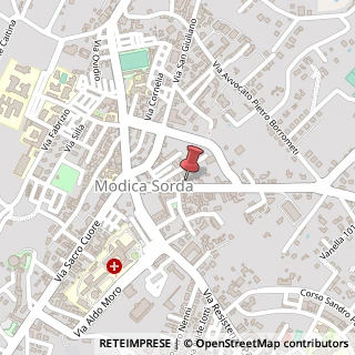 Mappa Via Risorgimento, 45, 97015 Modica, Ragusa (Sicilia)
