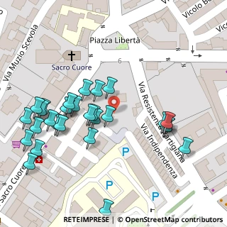 Mappa Via Sacro Cuore I, 97015 Modica RG, Italia (0.07586)