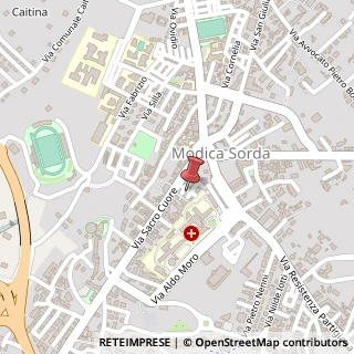 Mappa Via Sacro Cuore, 59, 97015 Modica, Ragusa (Sicilia)