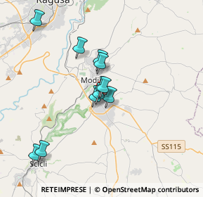 Mappa Via San Giuliano prima trav., 97015 Modica RG, Italia (3.29727)