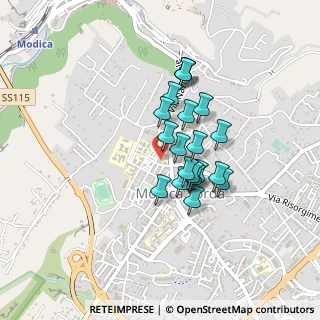 Mappa Via Cincinnato, 97015 Modica RG, Italia (0.3625)