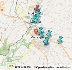 Mappa Via Duillo, 97015 Modica RG, Italia (1.7)