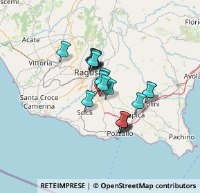 Mappa Via De Gasperi, 97015 Modica RG, Italia (9.9205)