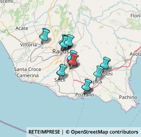 Mappa Via De Gasperi, 97015 Modica RG, Italia (10.7625)