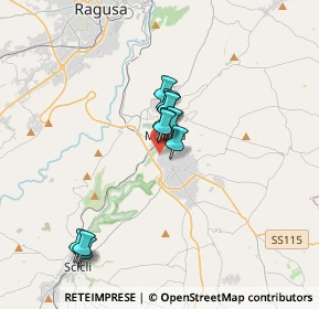 Mappa Via Modica Ragusa, 97015 Modica RG, Italia (3.48333)