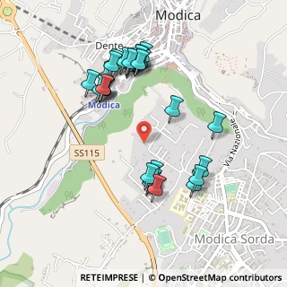 Mappa Via Modica Ragusa, 97015 Modica RG, Italia (0.54444)