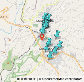 Mappa Via Modica Ragusa, 97015 Modica RG, Italia (1.489)