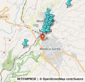 Mappa Via Modica Ragusa, 97015 Modica RG, Italia (1.71231)