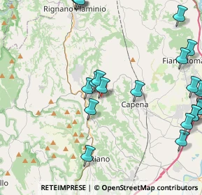 Mappa Via Del Monti, 00067 Morlupo RM, Italia (5.5835)