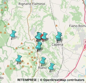 Mappa Via Del Monti, 00067 Morlupo RM, Italia (3.08833)