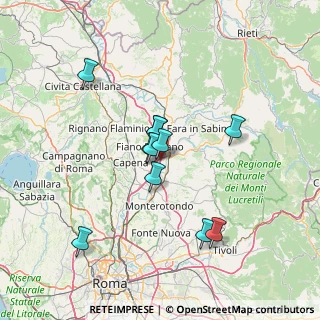 Mappa Localita, 00065 Fiano Romano RM, Italia (12.39909)