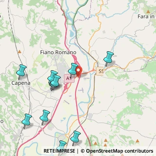 Mappa Localita, 00065 Fiano Romano RM, Italia (5.24636)