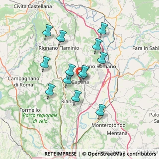 Mappa Via Madonna degli Angeli, 00060 Capena RM, Italia (6.50538)