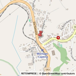 Mappa Via San Pellegrino, 13A, 00067 Morlupo, Roma (Lazio)