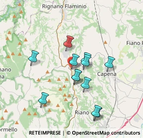 Mappa Via S. Pellegrino, 00067 Morlupo RM, Italia (3.275)
