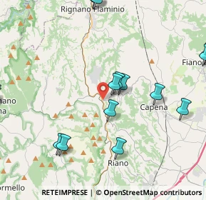 Mappa Via S. Pellegrino, 00067 Morlupo RM, Italia (6.237)