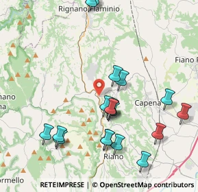 Mappa Via S. Pellegrino, 00067 Morlupo RM, Italia (4.6205)