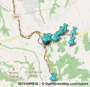 Mappa Via S. Pellegrino, 00067 Morlupo RM, Italia (0.643)