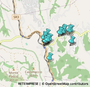 Mappa Via S. Pellegrino, 00067 Morlupo RM, Italia (0.535)
