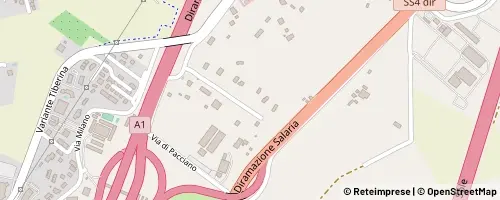 Mappa Fiano Romano
