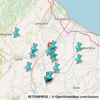 Mappa Zona Industriale, 66041 Atessa CH, Italia (8.85)
