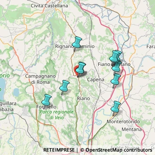 Mappa Via Eugenio Montale, 00067 Morlupo RM, Italia (7.11364)