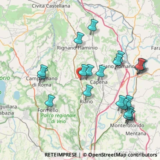 Mappa Via Eugenio Montale, 00067 Morlupo RM, Italia (9.611)