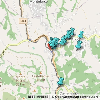 Mappa Via Eugenio Montale, 00067 Morlupo RM, Italia (0.6955)
