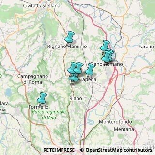 Mappa Via Mossa dei Barberi, 00067 Morlupo RM, Italia (5.20273)