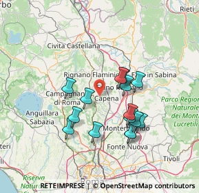 Mappa Via Mossa dei Barberi, 00067 Morlupo RM, Italia (13.04933)