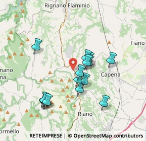 Mappa Via Flaminia, 00067 Morlupo RM, Italia (3.36133)