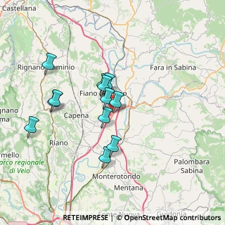 Mappa RM 00065, 00065 Fiano Romano RM, Italia (6.43667)