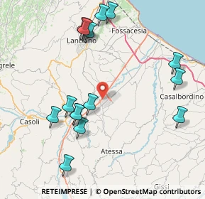 Mappa Via Genova, 66041 Atessa CH, Italia (9.52313)