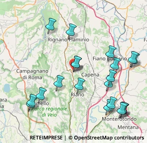 Mappa Via Don Giovanni Minzoni, 00067 Morlupo RM, Italia (9.681)
