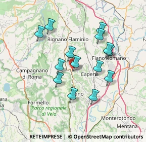 Mappa Via Don Giovanni Minzoni, 00067 Morlupo RM, Italia (6.75643)