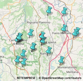 Mappa Via Don Giovanni Minzoni, 00067 Morlupo RM, Italia (8.6605)