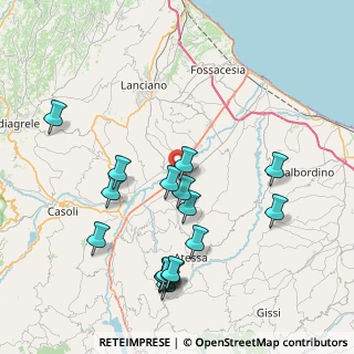 Mappa Via Milano, 66041 Atessa CH, Italia (9.03529)