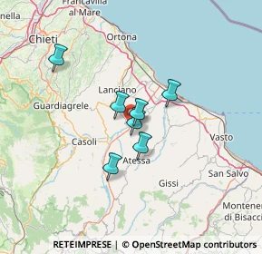 Mappa Via Milano, 66041 Atessa CH, Italia (28.01)