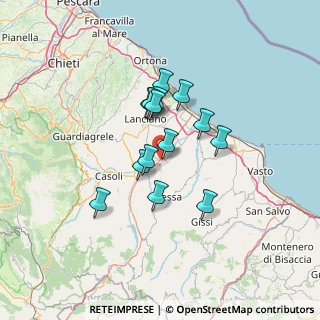 Mappa Via Milano, 66041 Atessa CH, Italia (10.56286)